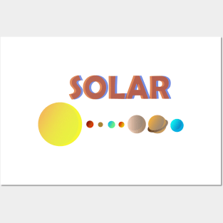 Solar system Posters and Art